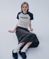 Marithé François Girbaud Women's Raglan Regular Logo Tee