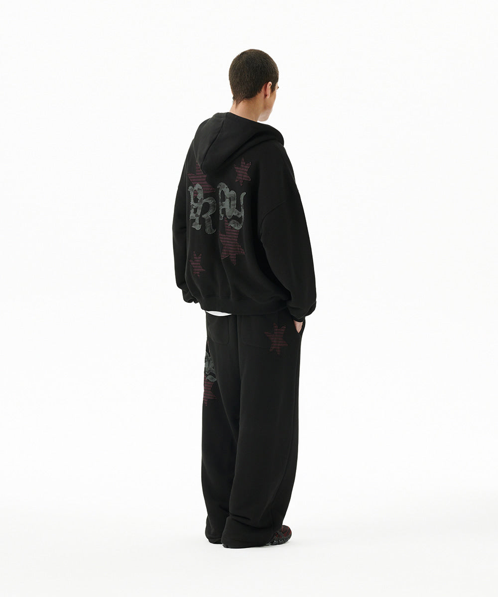 Mahagrid PRAY APPLIQUE SWEAT PANT