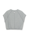 MLB Women's Varsity Lettering Half Sleeve Sweatshirt