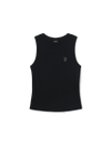 MLB Women's Street Slim Ribbed Sleeveless T-shirt