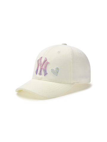 MLB Basic Girl's Stone Shiny Ballcap