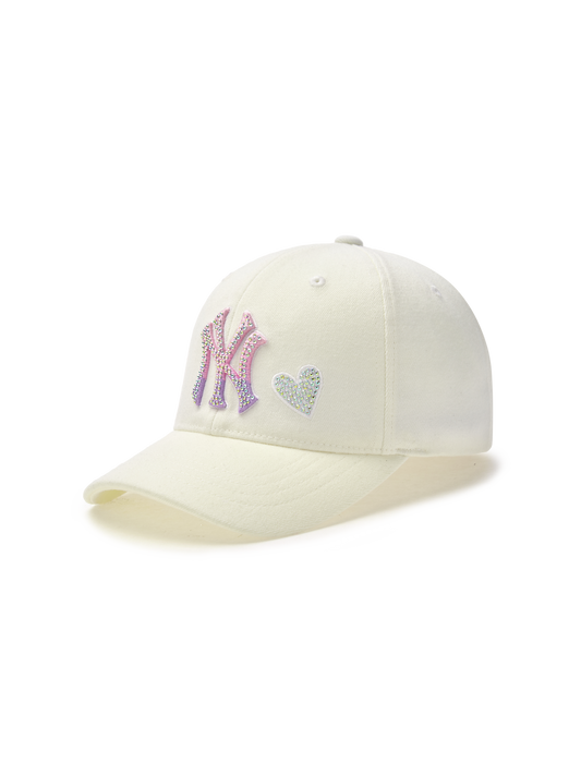 MLB Basic Girl's Stone Shiny Ballcap