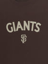MLB Lettering Logo Point Semi Over-Fit T-shirts
