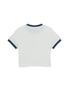 MLB Women's Sportive Cursive Ringer Crop T-shirts