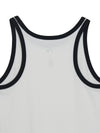 MLB Women's Basic Ringer Ribbed Sleeveless Ops
