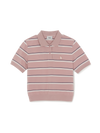 MLB Women's Varsity Stripe Crop Polo T-Shirts