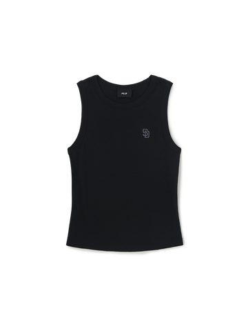 MLB Women's Street Slim Ribbed Sleeveless T-Shirts