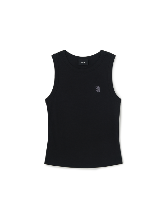 MLB Women's Street Slim Ribbed Sleeveless T-Shirts