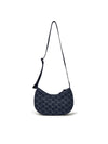 MLB Dia Monogram Denim Jqd Hobo Bag