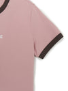 MLB Women's Sportive Cursive Ringer Crop T-shirts