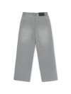 MLB Women's Basic Small Logo Summer Tencel Wide Denim Pants