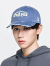 MLB Vintage Damage Curve Logo Unstructured Ballcap