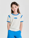 MLB Vasrsity Round Logo Crop T-shirt (girl's)