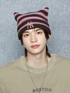 MLB SUMMER STRIPE MEOWING BEANIE