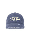 MLB Vintage Damage Curve Logo Unstructured Ballcap