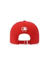 MLB Street Oval Cursive Unstructured Ballcap