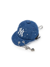 MLB Basic Denim Point Ballcap Pouch Keyring