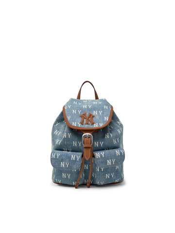 MLB Classic Monogram Vintage Denim Backpack