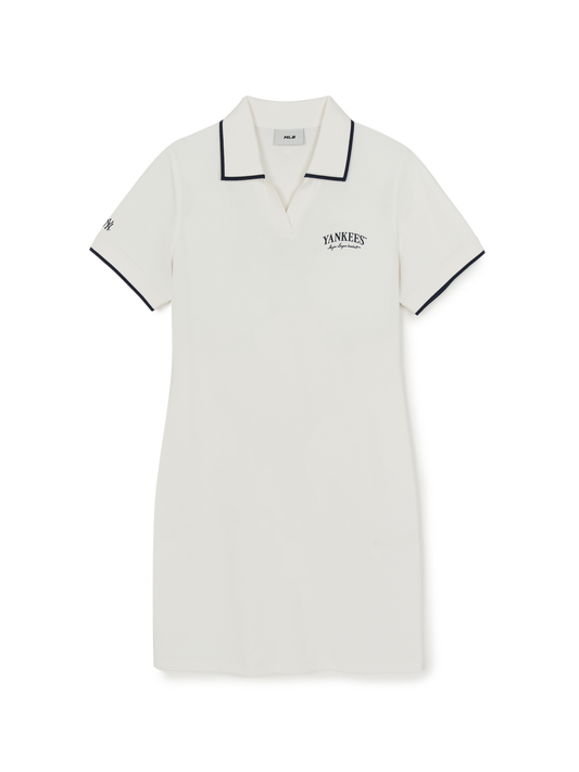 MLB Women's Basic Lettering Polo Ops