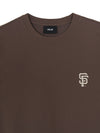 MLB BASIC SMALL LOGO SEMI OVER-FIT T-shirt