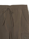 MLB Women's GORPCORE Glossy High Waist Cargo Wide Flare Pants