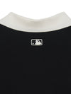 MLB Women's Basic Open Collar Slim Fit Polo T-Shirts