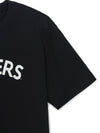 MLB Lettering Logo Point Semi Over-Fit T-shirts