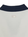MLB Women's Basic Open Collar Slim Fit Polo T-Shirts
