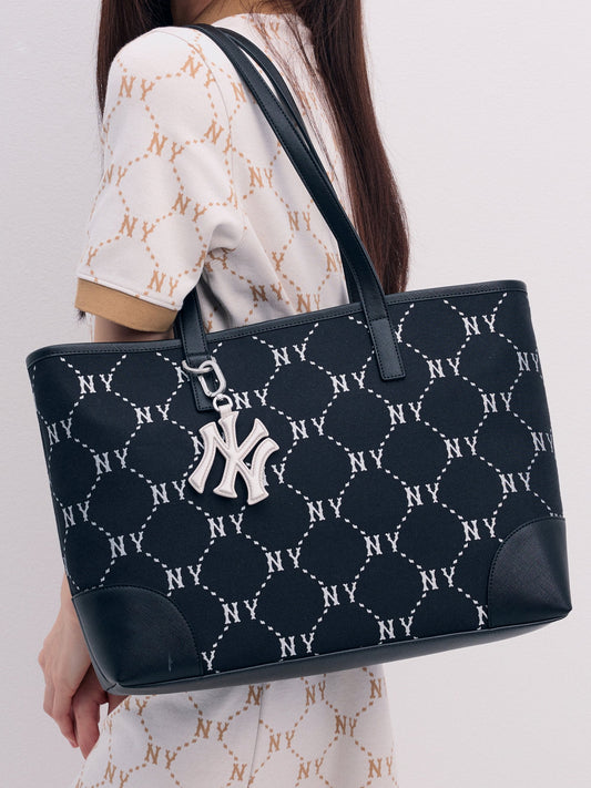 MLB * Dia Monogram Jacquard Large Tote Bag