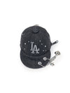 MLB Basic Denim Point Ballcap Pouch Keyring