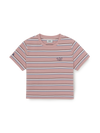 MLB Women's Sportive Stripe Crop T-Shirts