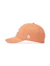 MLB Vintage Demage Curve Logo Unstructured Ballcap