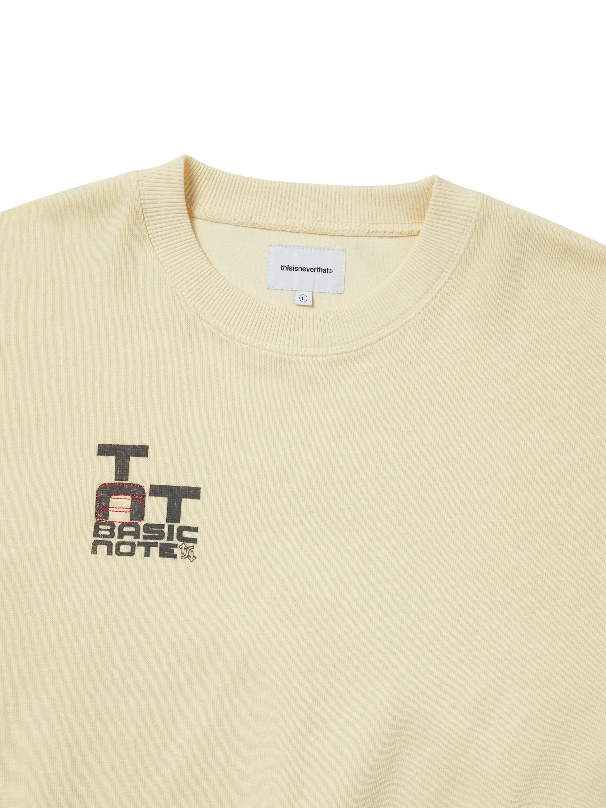 thisisneverthat Basic Note Crewneck
