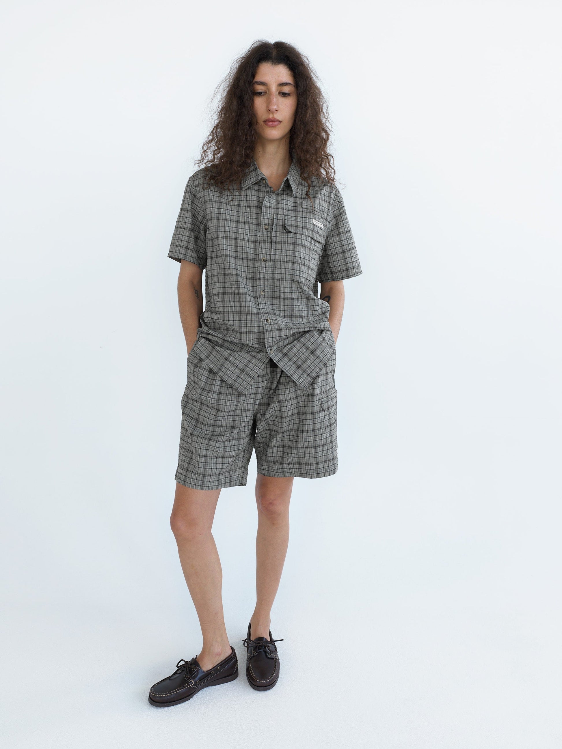 thisisneverthat Belted Check Short