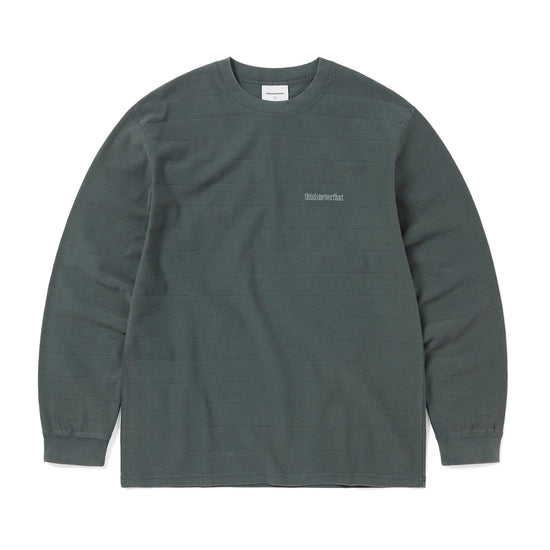 thisisneverthat Border Jacquard L/S Tee