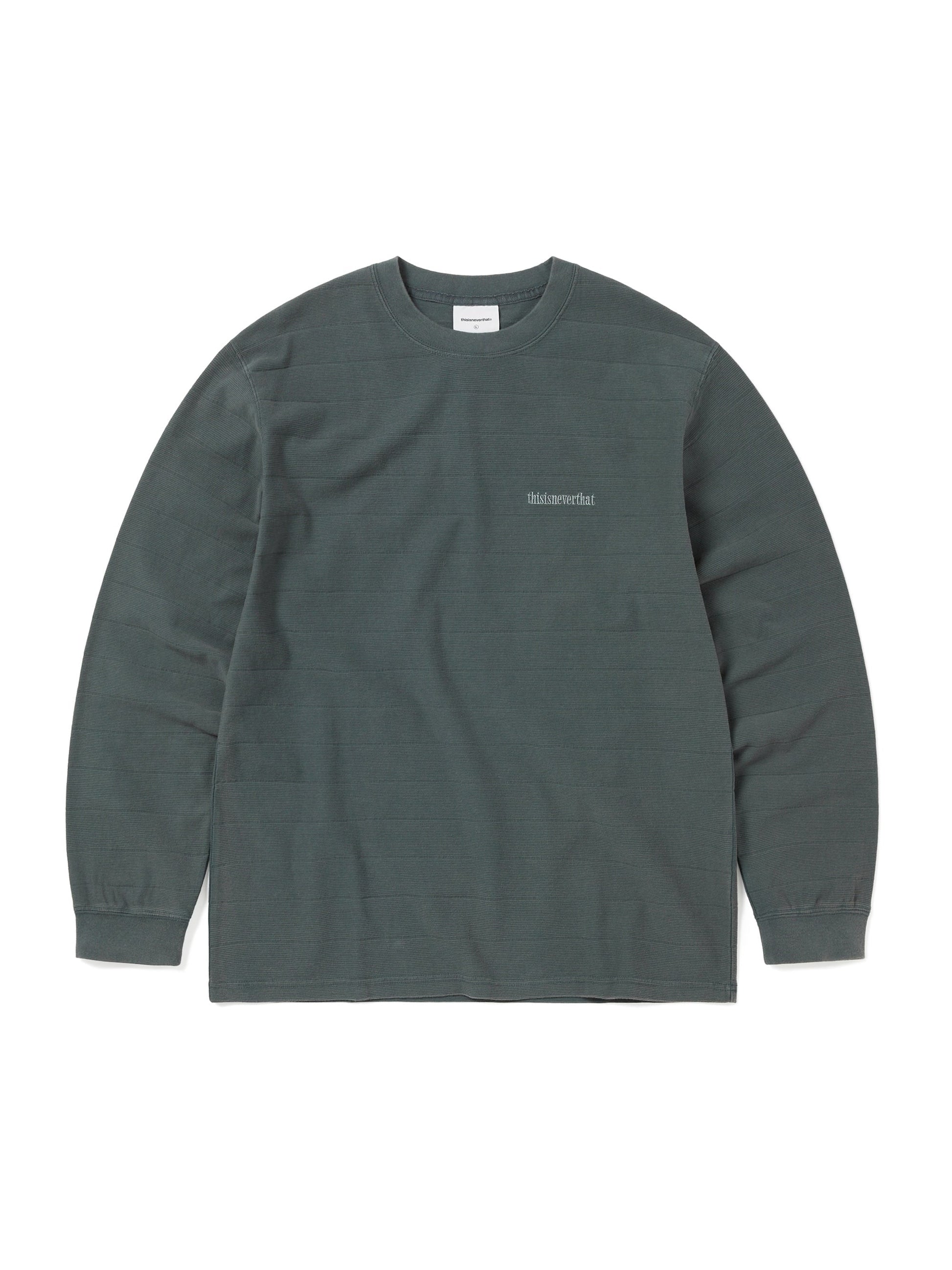 thisisneverthat Border Jacquard L/S Tee
