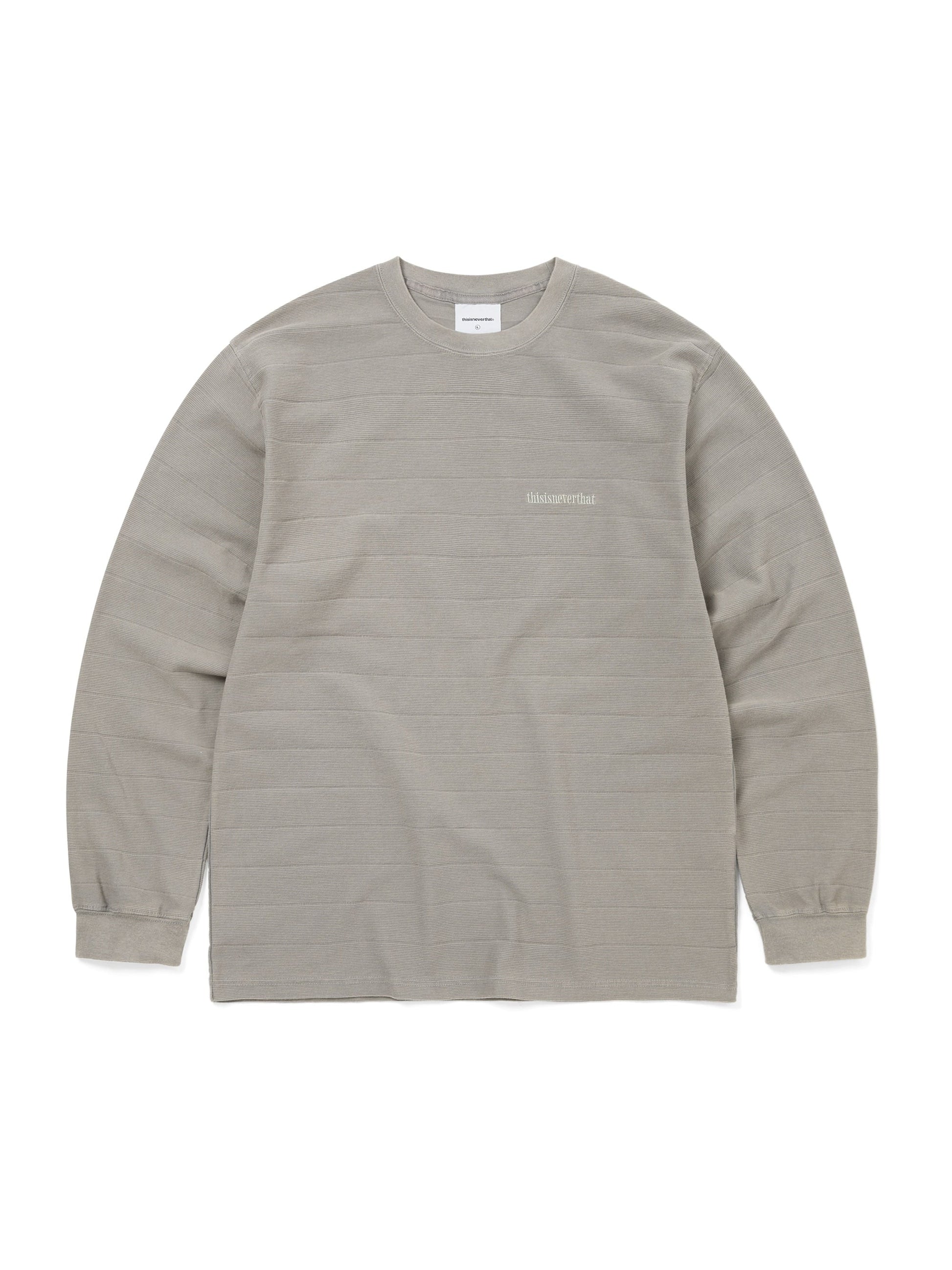 thisisneverthat Border Jacquard L/S Tee