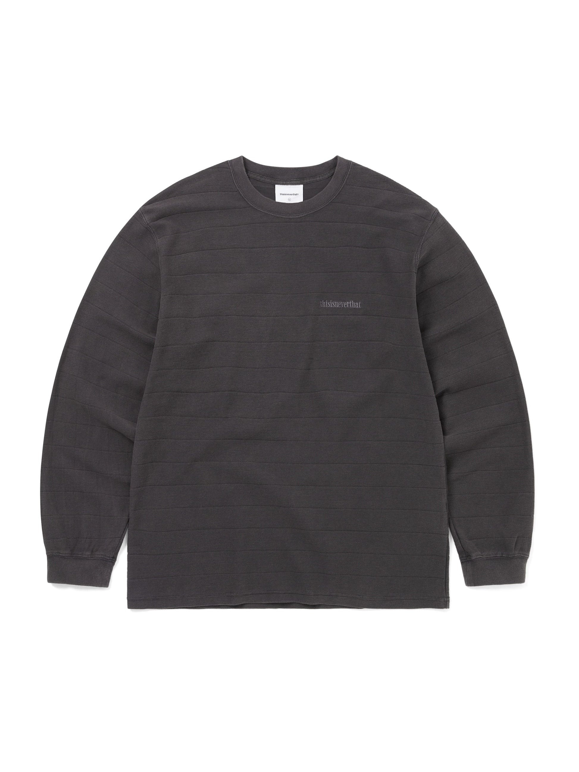 thisisneverthat Border Jacquard L/S Tee