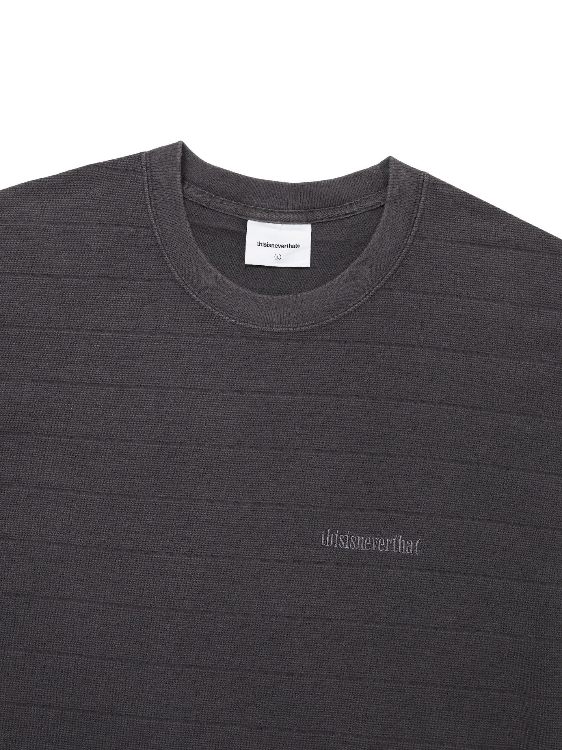 thisisneverthat Border Jacquard L/S Tee