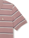 MLB Women's Varsity Stripe Crop Polo T-Shirts