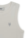 MLB Women's Street Slim Ribbed Sleeveless T-Shirts