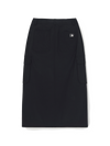 MLB Women's Vintage Washing Cotton Strap Cargo Long Skirt