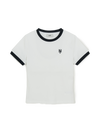 MLB Women's Basic Small Logo Ringer T-Shirts