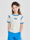MLB Vasrsity Round Logo Crop T-shirt (girl's)
