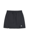 MLB Women's Gorpcore Glossy Shirring Mini Skirt