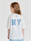 MLB Monogram Denim Coopers Big Logo T-shirt