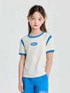 MLB Vasrsity Round Logo Crop T-shirt (girl's)