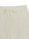 MLB Women's Gorpcore Glossy Shirring Mini Skirt