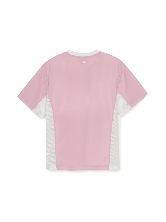 MLB [cool Field] Basic Outdoor Blocking Round Logo T-shirt