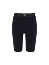 MLB Women's Basic Band Logo Point Bike Shorts